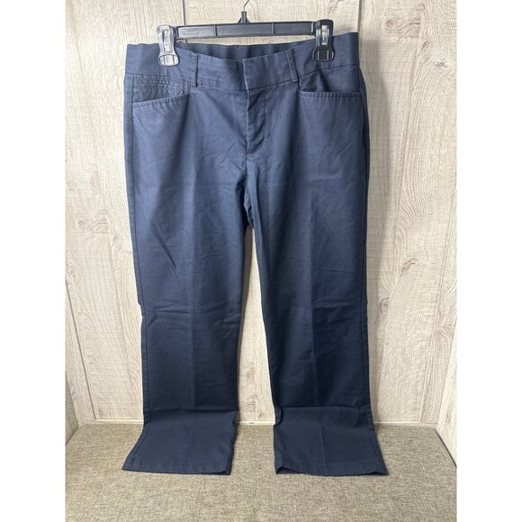 Dockers Pants - Dockers Womens Black Stretch Pants Size 10 Short Pockets Belt Loops
